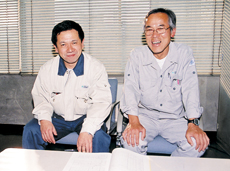 分会の飯島さんと大嶋さん